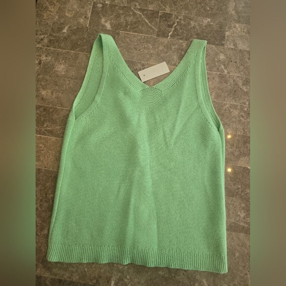 Loft Green Knit Women's Top Sz XS - Picture 3 of 3